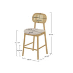 Tabouret De Bar Maria - Beige