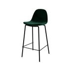 chaise de bar pied metal noir 65cm
                            