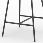 chaise de bar tissu gris fonce chine 68 cm lot de 2 cecilia