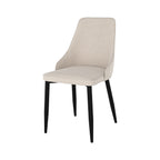 chaise de salle a manger beige pipo