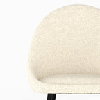 chaise rona lot 2 blanc casse boucle