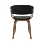 chaise vintage basile noire