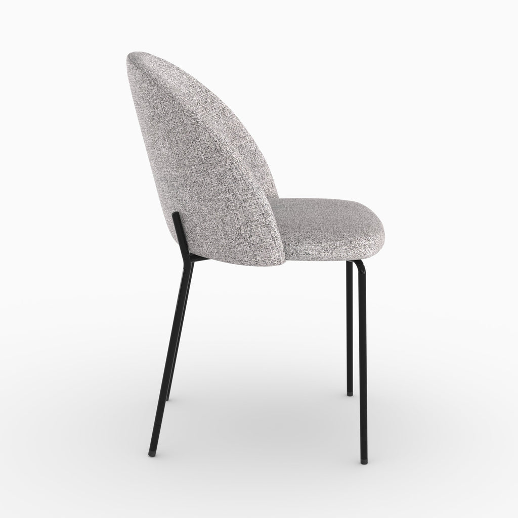 Lot De 2 Chaises Karl - Gris