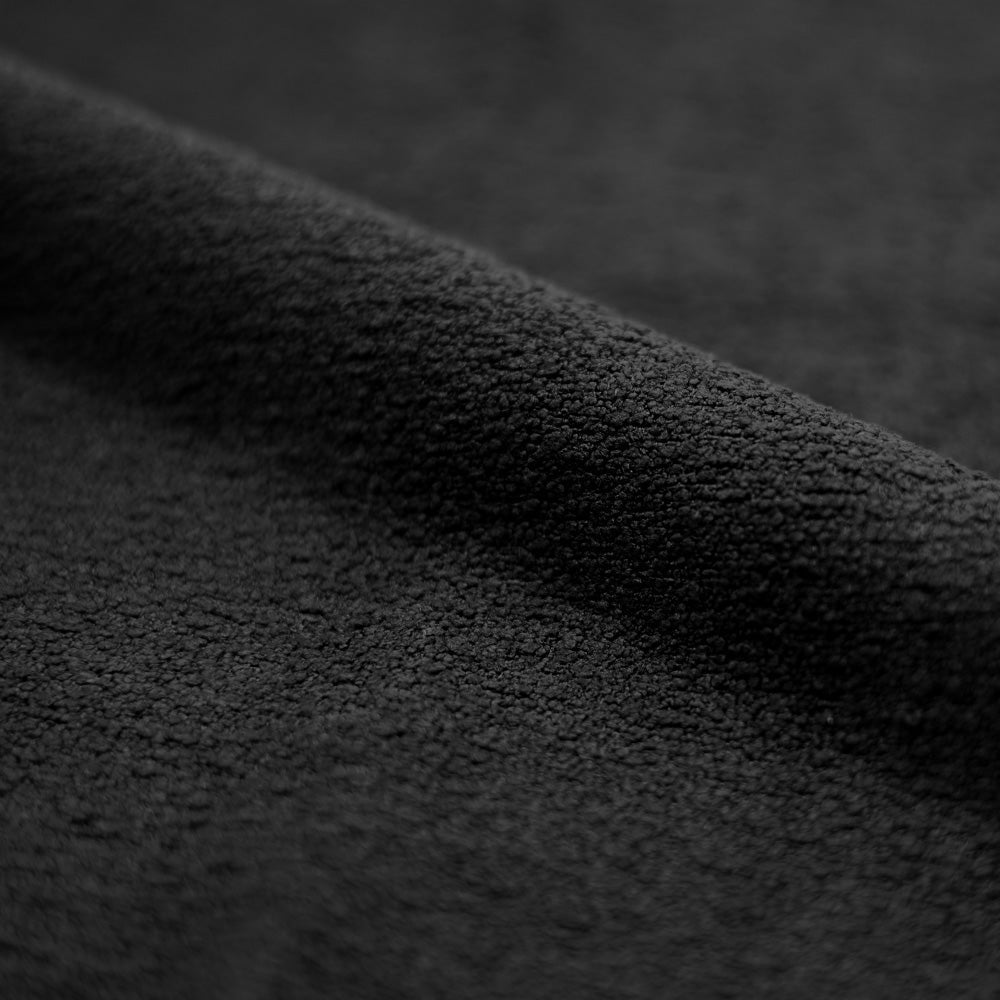 chaises en tissu boucle noir groom lot 2