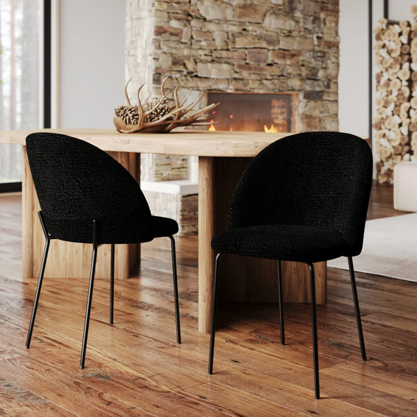 Lot De 2 Chaises Karl - Noir