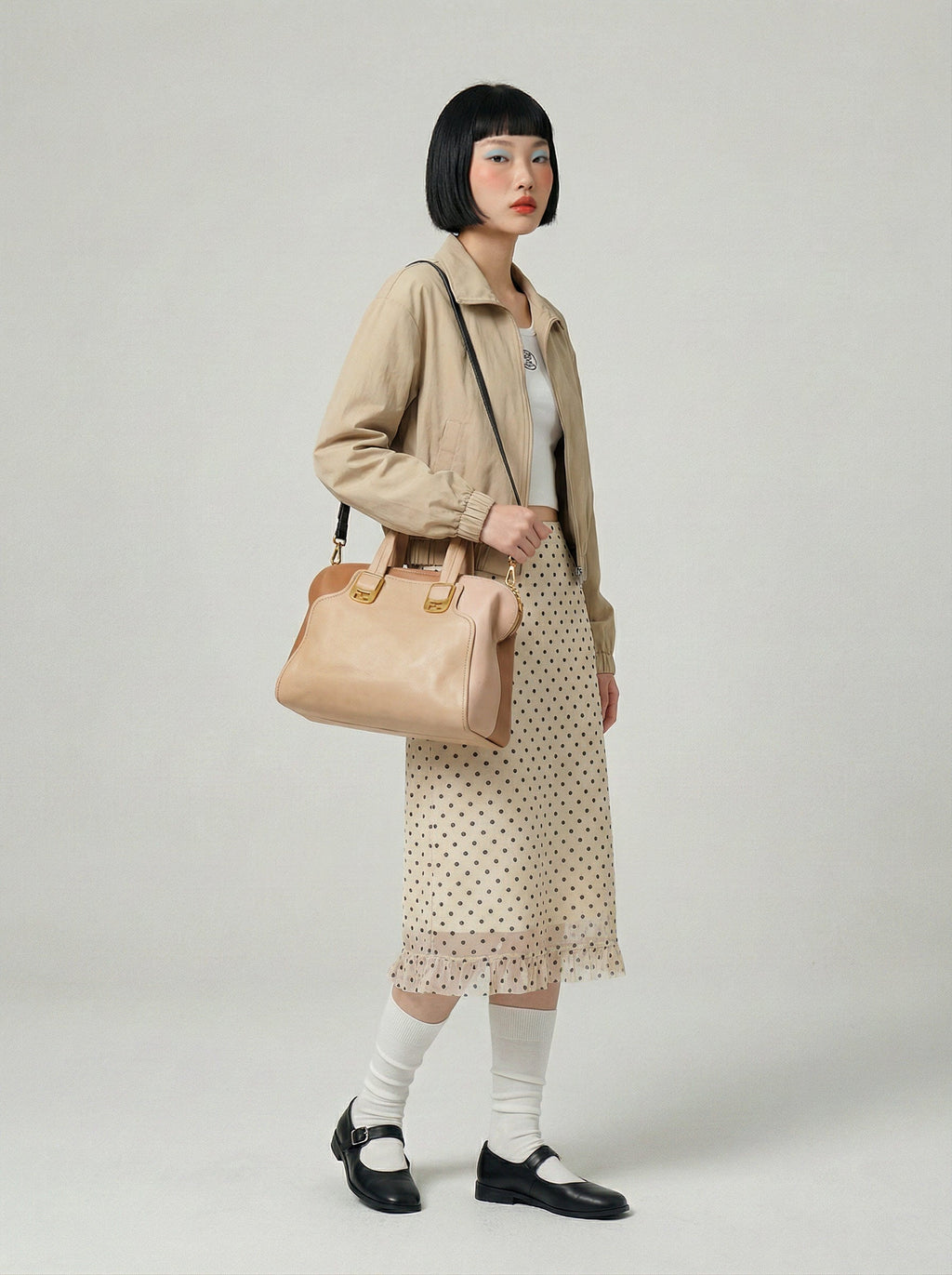 Sac Fendi Caméléon Bicolore En Cuir