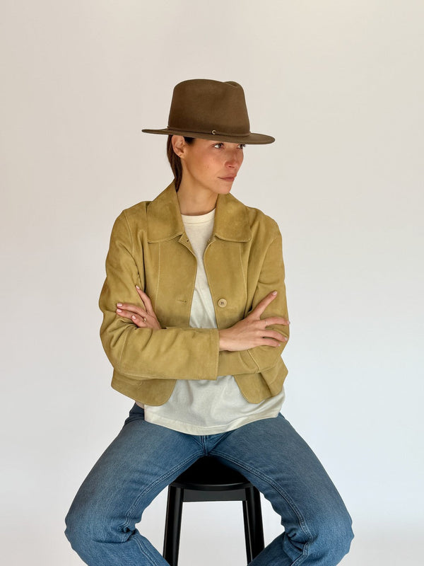 Chapeau Feutre Agatha - Sand