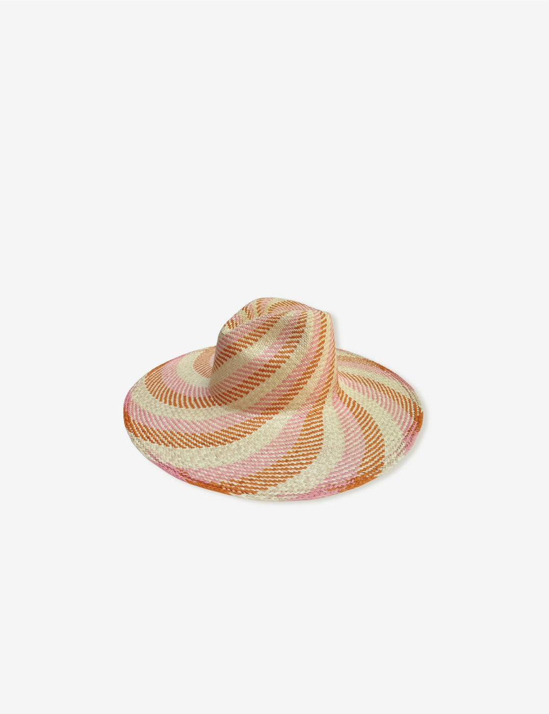 Chapeau Paille Ema - Baby Pink Terra