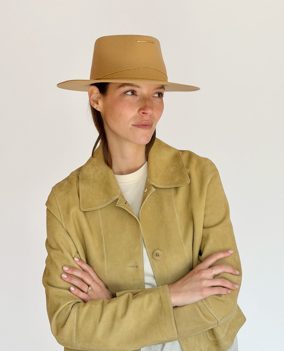 Chapeau Feutre Moana - Beige