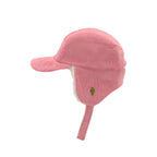 chapka-erika-enfant-bebe-rose-brebelle-rose-velours-sherpa-doux-chaud-hiver-cote-milinane