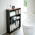 Chariot De Toilette Semi-Fermé - L46 cm - Noir