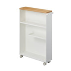 Chariot De Toilette Semi-Fermé - L46 cm - Blanc