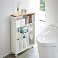 Chariot De Toilette Semi-Fermé - L46 cm - Blanc