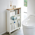 Chariot De Toilette Semi-Fermé - L46 cm - Blanc