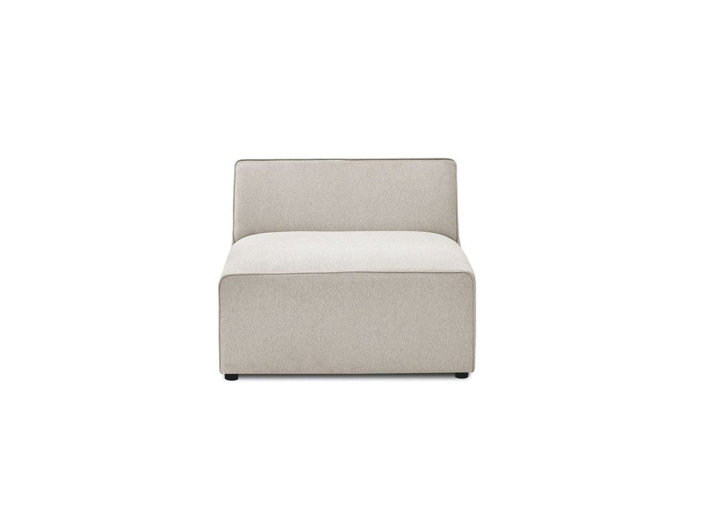 Megeve - Chauffeuse 1 Place Pour Canapé Modulable - Tissu Lisse