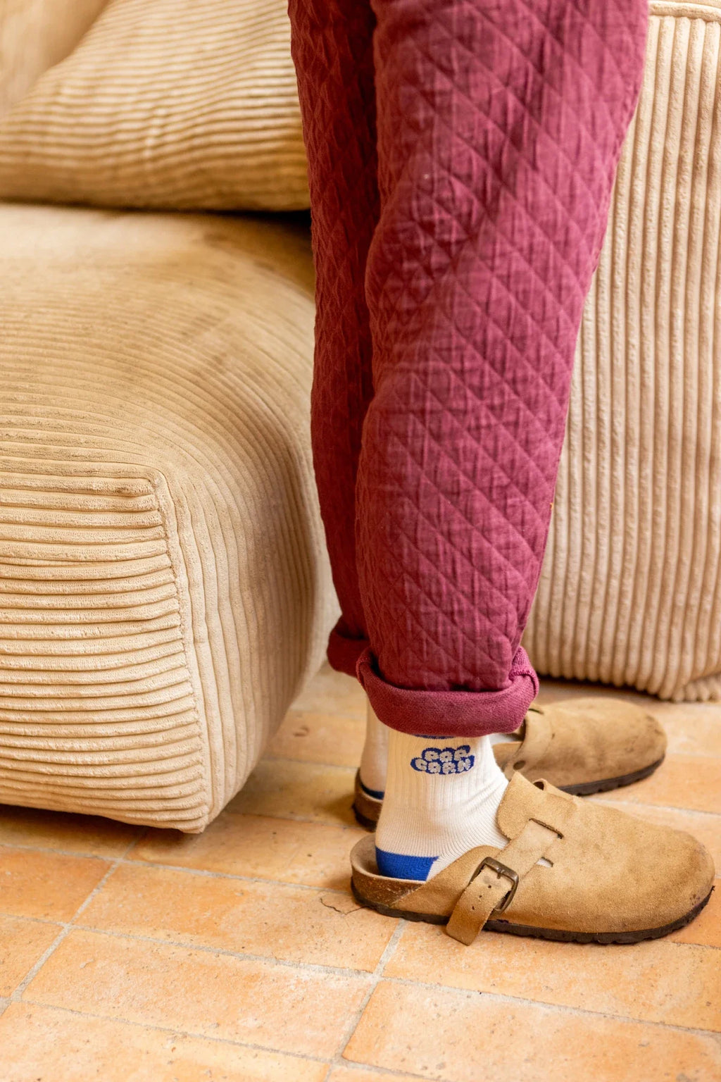 Chaussettes Alegria - Pop Corn Marine - Bébé/Enfant