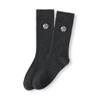 Chaussettes longues mixtes en coton doux, disponibles en 5 coloris et 2 tailles. Confort durable, style sobre. Existe aussi en coffret TitesChaussettes.