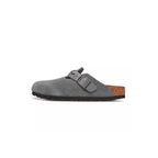 Chaussons Boston Suede Braided - Gris/Noir