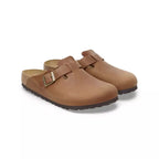 Mules Boston Étroite - Cognac, Doré