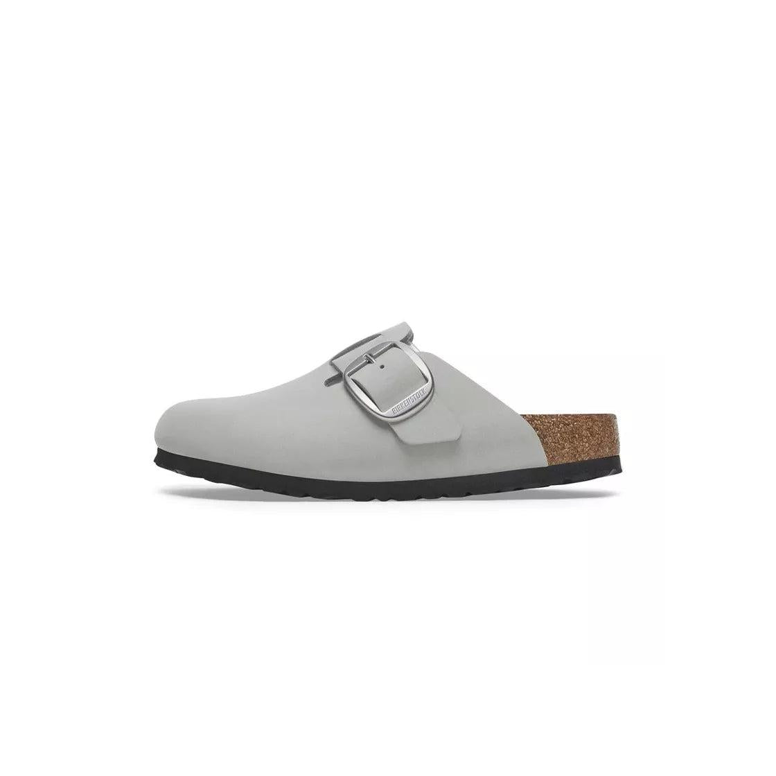 Mules Boston Big Buckle Nubuck Étroite - Verdeau