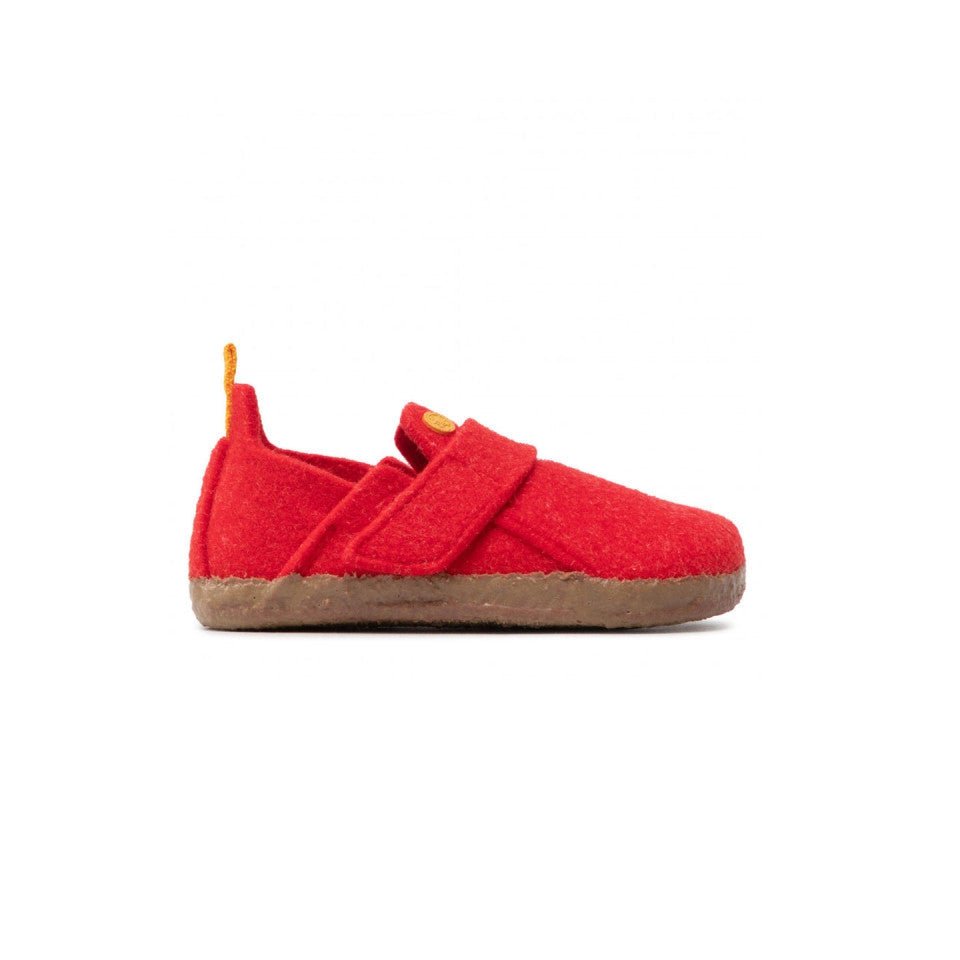 Chausson Zermatt Hl Enfant - Rouge - Enfant - Birkenstock - The Bradery