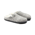 Chausson Zermatt Shearling Feutre - Gris - Enfant - Birkenstock - The Bradery