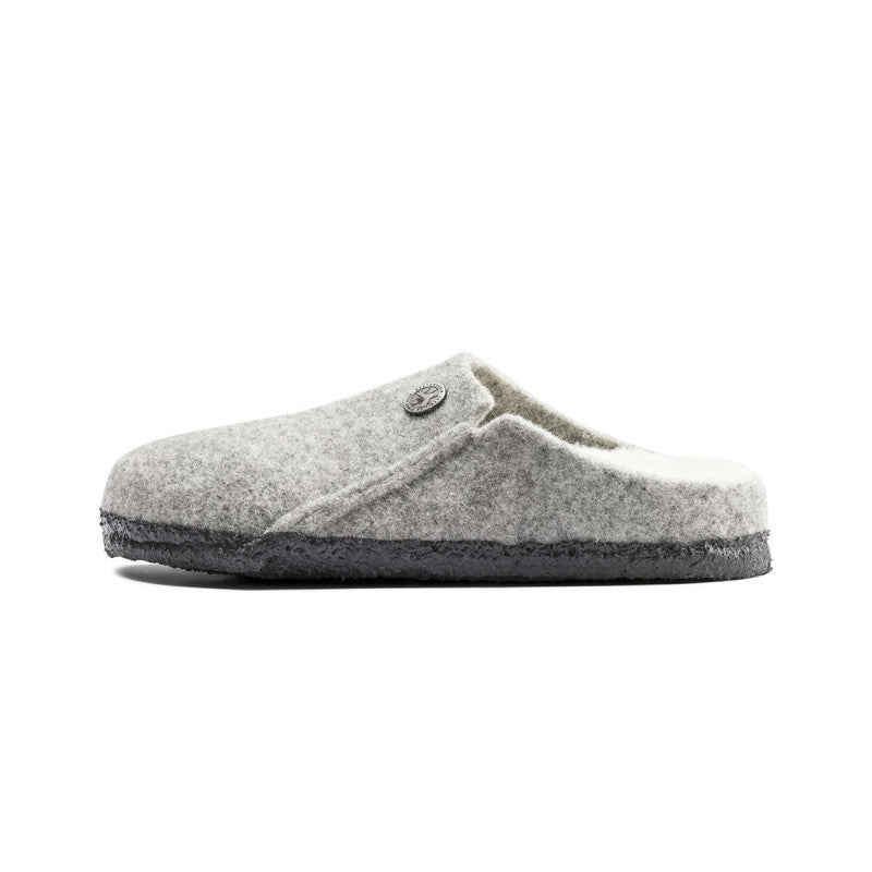 Chausson Zermatt Shearling Feutre - Gris - Enfant - Birkenstock - The Bradery
