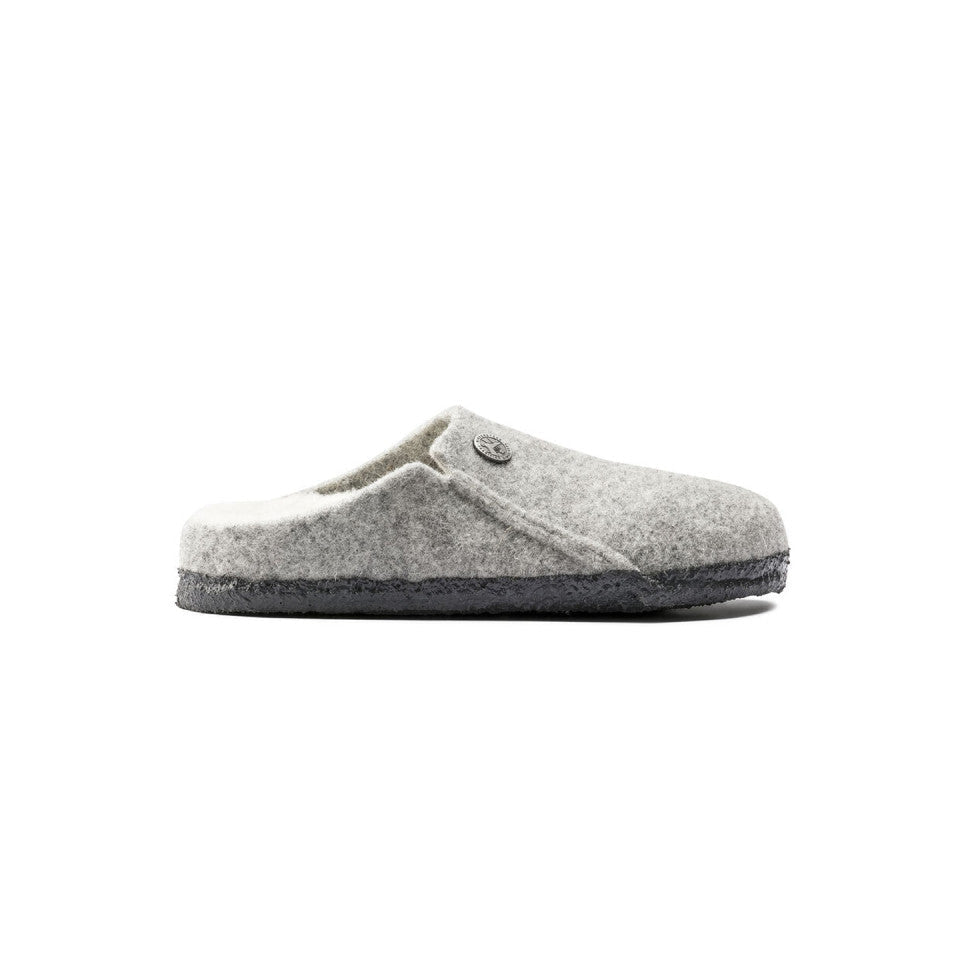 Chausson Zermatt Shearling Feutre - Gris - Enfant - Birkenstock - The Bradery