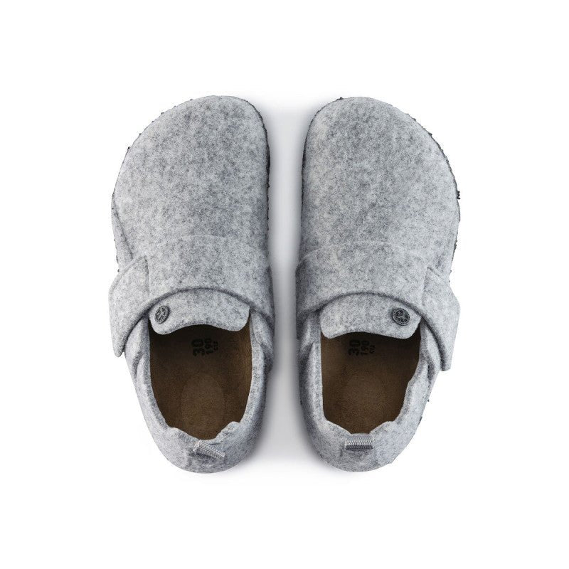 Chausson Zermatt Wool Felt Enfant - Gris - Enfant - Birkenstock - The Bradery