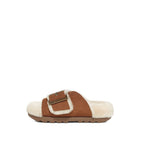 Chaussons Outslide Buckle - Marron - Femme - UGG - The Bradery