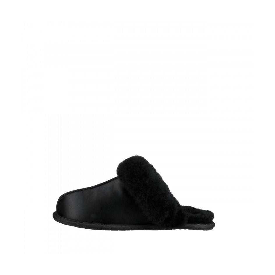 Chaussons Scufette II Satin - Noir - Femme - UGG2 - The Bradery