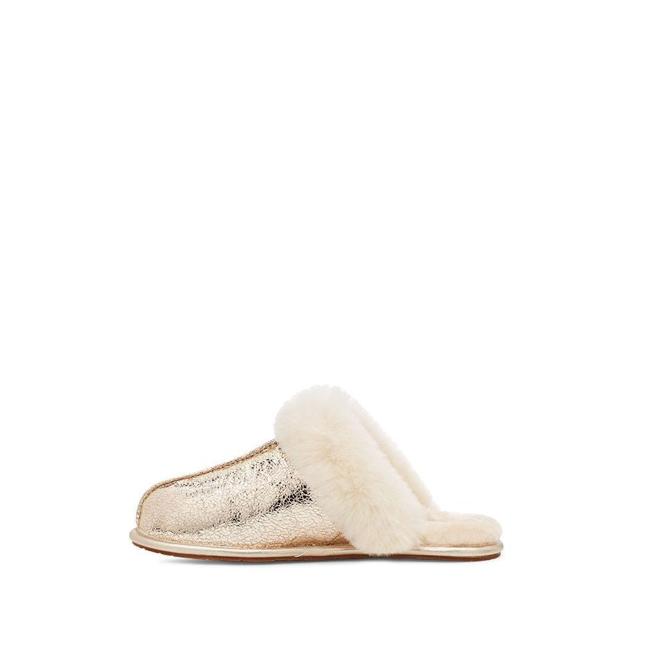 Chaussons Scuffette II Metallic Sparkle - Or - Femme - UGG - The Bradery