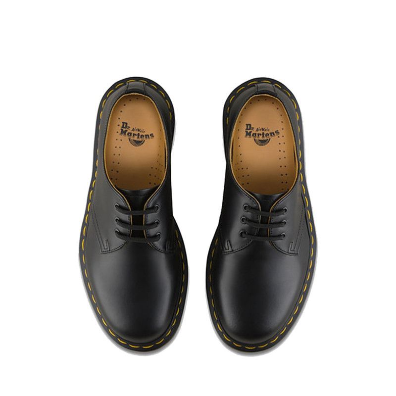 Chaussures À Lacets Black Smooth - Noir - Dr Martens - The Bradery
