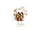Chaussures Fille Salomé Resistantes À Boucle Emilie - Cuir Camel Irisé - Fille