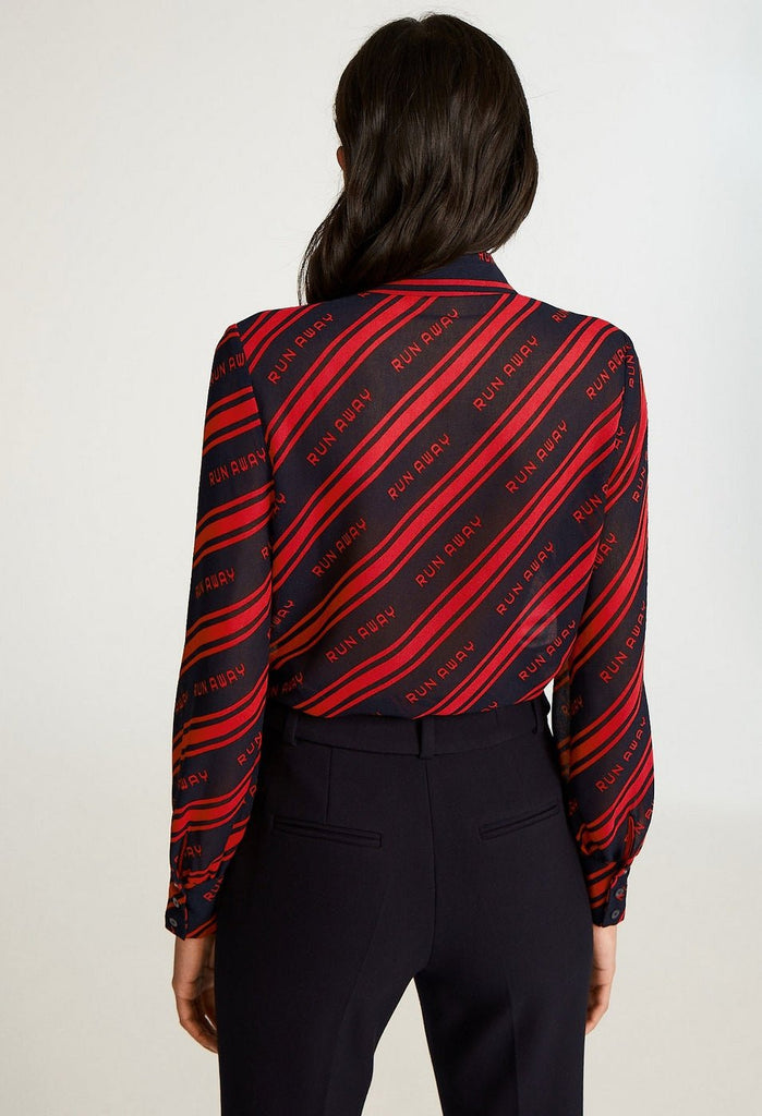 Chemise Carlotta - Print Fonce - Claudie Pierlot - The Bradery
