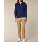 Chemise Col Français - Bleu Indigo - De Fursac - The Bradery