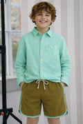 Chemise Constantin Menthe - Enfant Garçon - Mint