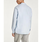 The Kooples - Chemise Coton Bleu Clair - Homme