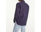 The Kooples - Chemise Coton Bleu Marine Boutonnée - Homme