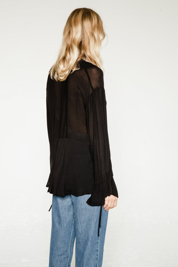 Chemise Gisele - Noir HAUTS Margaux Lonnberg