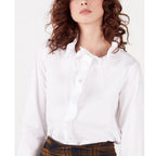 Chemise Hopper White Poplin - Chemises Et Tops - Valentine Gauthier - The Bradery