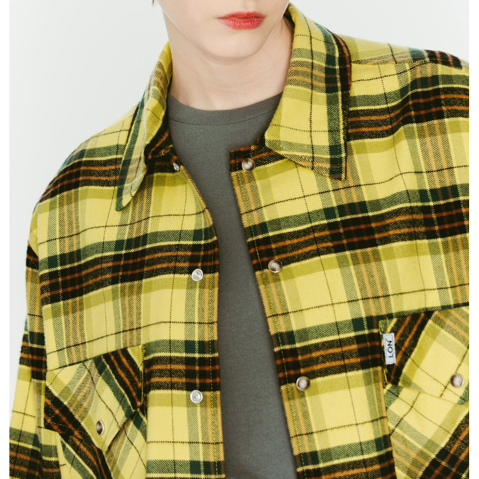 Chemise Jerry - Yellow Check CHEMISE Margaux Lonnberg