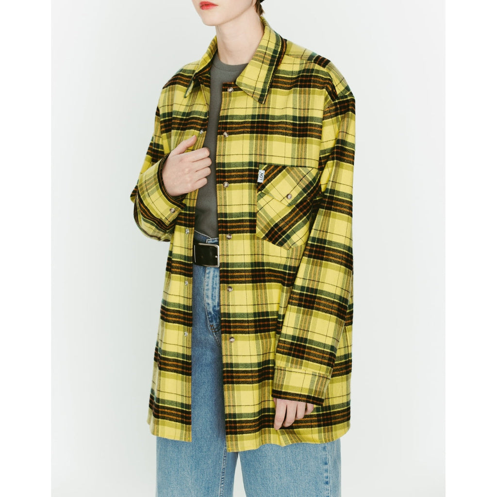 Chemise Jerry - Yellow Check CHEMISE Margaux Lonnberg