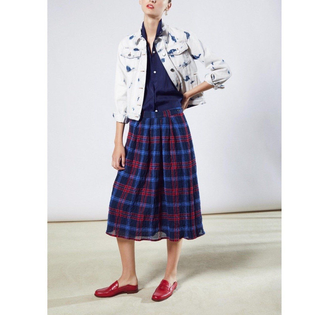 Chemise Jodie Dark Blue - Chemises Et Tops - Valentine Gauthier - The Bradery