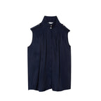 Chemise Jodie Dark Blue - Chemises Et Tops - Valentine Gauthier - The Bradery