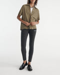 Chemise Kaki Fluide À Poche Poitrine - Femme - The Kooples - The Bradery