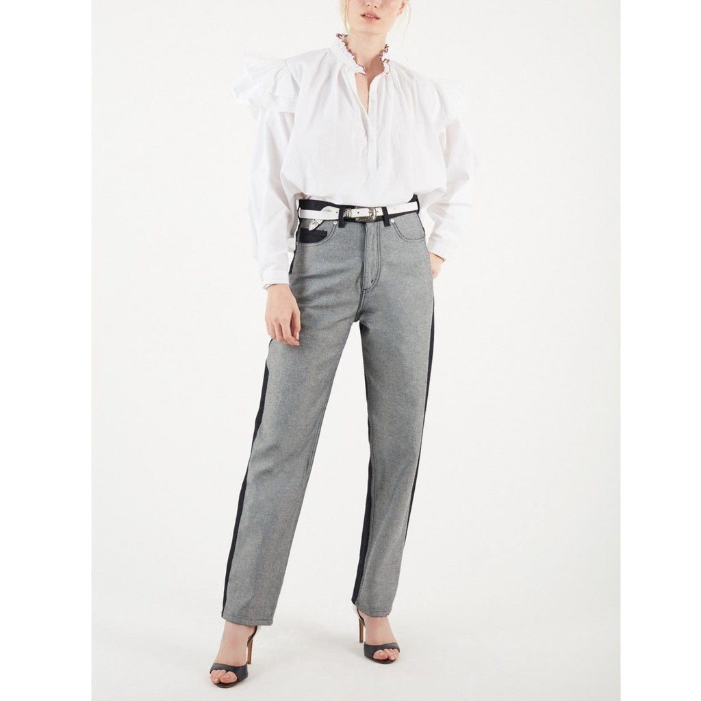Chemise Loren White Cotton - Chemises Et Tops - Valentine Gauthier - The Bradery