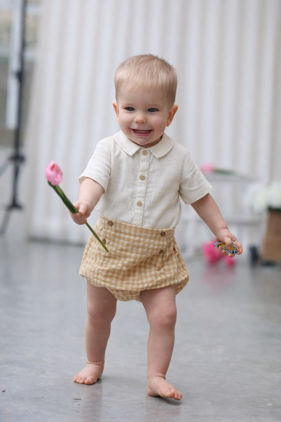 Chemise Maxime Écrue - Bébé Garçon