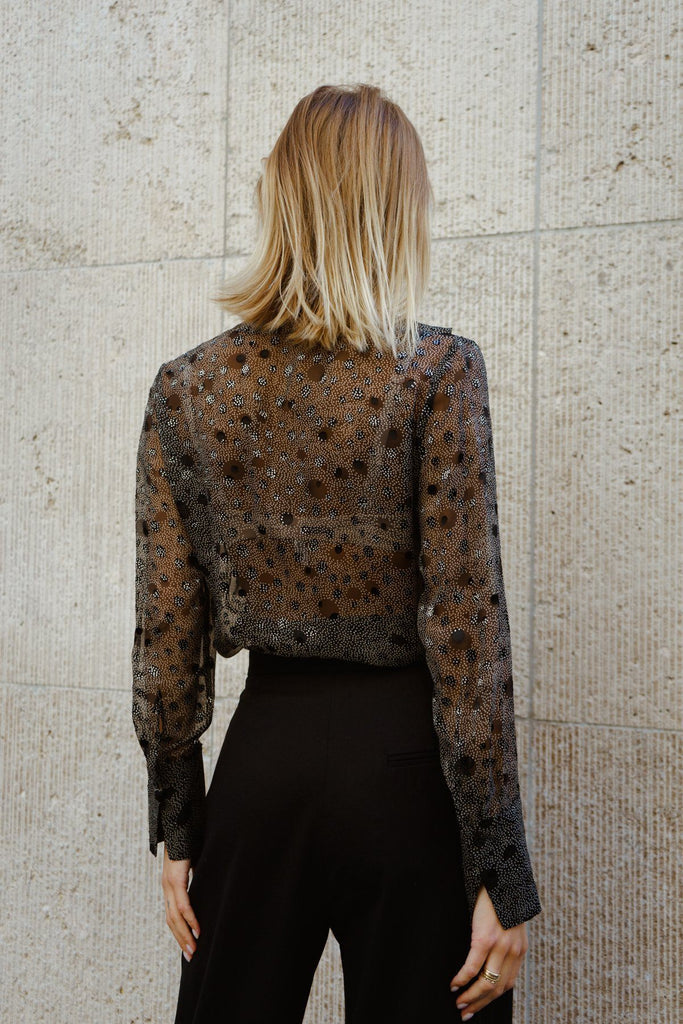 Chemise Palma - Noir A Pois HAUTS Margaux Lonnberg