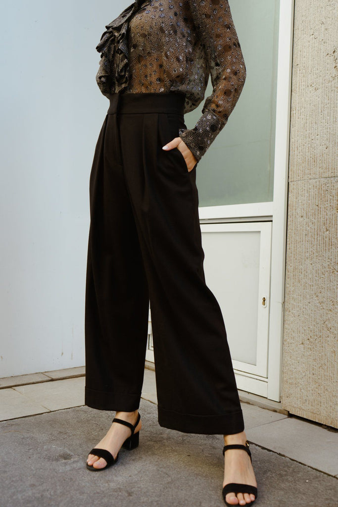Chemise Palma - Noir A Pois HAUTS Margaux Lonnberg